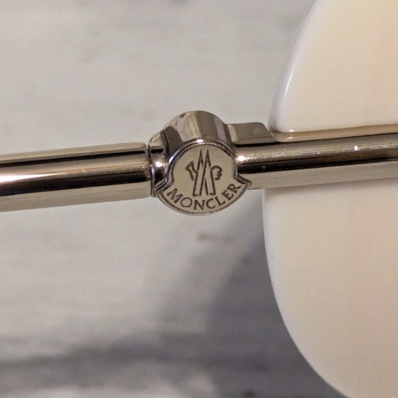 NEW Moncler Polarized Lens Aviator Sunglasses ML 0128 - Picture 10 of 13